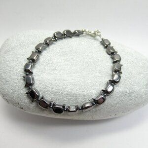 Hematite Cat Bracelet